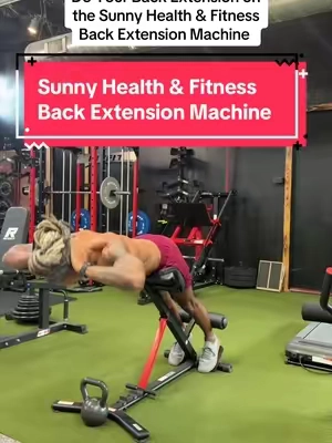 This Sunny Health & Fitness Roman chair lets you train your glutes, core, and lower back with back extensions, then use the built-in dip bars for more upper-body work. It’s adjustable, folds for storage, and supports up to 330 pounds. Strong hips. Strong back. More independence. Movement is medicine. 🔥 #lowerbackpain #backextension #hyperextension #backworkout #homegymequipment 