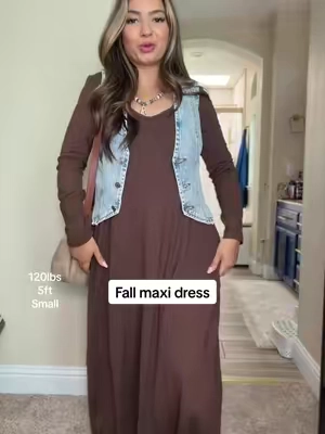 #maxidress #spotlightfinds #tiktokshopcreatorpicks #falldress 