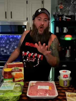 White people taco night! 