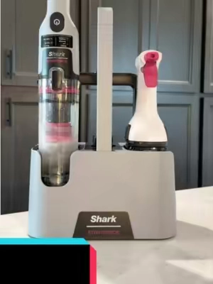 Shark StainForce is the cordless spot cleaner that makes tackling stains and messes way easier. It combines powerful suction with a dual-formula cleaning system that activates on contact to help break down tough stains on carpets, upholstery, car interiors, and more. It’s lightweight, cordless, and easy to grab whenever life gets messy. 🦈🧼✨ #SharkStainForce #SharkClean #CarpetCleaner #CleaningHacks #TikTokShop
