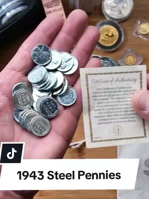 A really cool piece of American history 🇺🇸 This banker’s bag is filled with 1943 Lincoln Steel Pennies—a unique piece of WWII-era history and an awesome collectible. #LincolnPenny #SteelPenny #CoinCollecting #AmericanHistory #Collectibles 