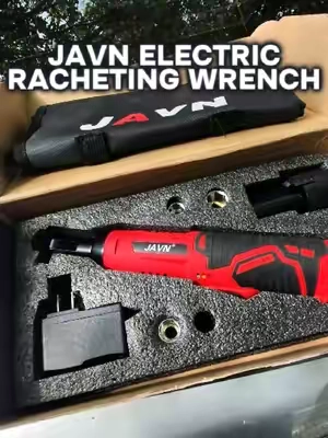 After using this JAVN electric ratcheting wrench on the Volvo, I’m not trying to go back to turning a regular wrench over and over again 😂 It’s sleek enough to get into tighter spots, and the full kit comes with the electric ratchet, 4 sockets, 2 batteries, charger, AND the bag. Tap below and make sure you choose the option marked “HOT” if you want the whole kit! - #ElectricRatchet #RatchetWrench #AutomotiveTools #BrakeJob #MackMotivates 