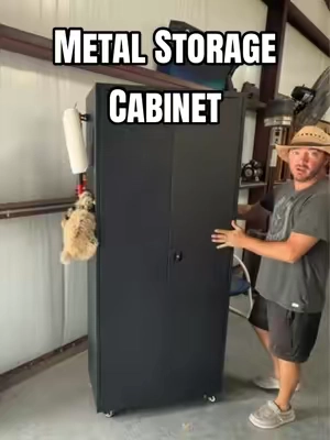Garage & Shop Metal Storage Cabinet