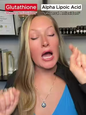 Glutathione or Aloha lipoic acid, which antioxidant should you take? #glutathione #alphalipoicacid #liposomalglutathione #tiktokshopcreatorpicks #resultsmayvary 