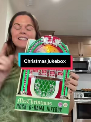 Christmas decor has never been so fun! #qvc #mrchristmas #jukebox #christmasdecor #christmasmusic 