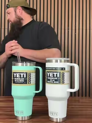 The YETI Rambler 40oz Travel Mug with Twist Straw Cap 🧊 Check link for current pricing #yeti #rambler40 #tiktokshopcreatorpicks #tiktokshopblackfriday #tiktokshopcybermonday 