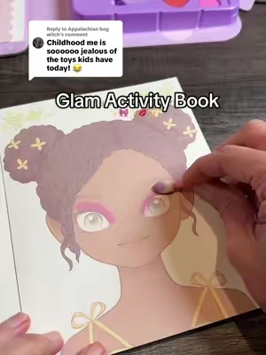 Replying to @Appalachian bog witch that’s exactly what I thought! It’s so much fun for the girly girls to do makeup on repeat and it not need to constantly be on my face 😅💋 #girlsmakeup #girlygirl #playmakeup #girlsactivity #screenfreeactivities 