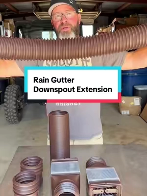 Keep rainwater away from your foundation with these flexible, easy-to-install downspout extensions! 🌧️🏠 #DownspoutExtension #GutterDrainage #HomeImprovement #RainwaterControl #VEVOR @Haidee_Collab @VEVOR Outdoor Store @VEVOR Store 