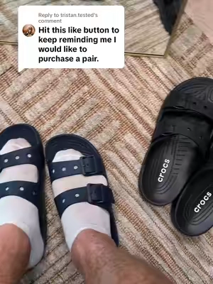 Replying to @tristan.tested These fit so nice 🔥🐊🔥#tiktokshopcreatorpicks #TikTokCreatorSearchInsightsIncentive #crocs #slides #sandals 