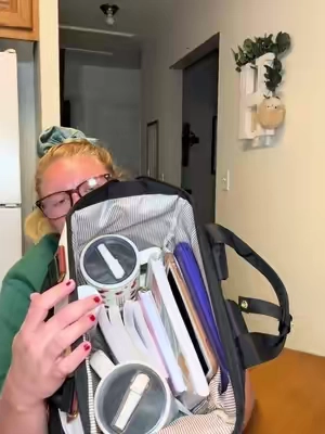 Is this the biggest bag on the market? #backpack #womensbackpack #lovevook #laptopbackpack #schoolbag 