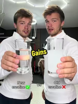 New creatine vs old creatine! #gains #gainsinbulk #instantizedcreatine 