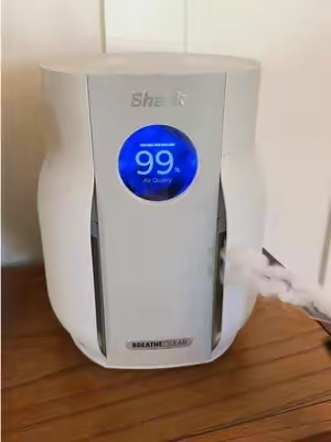 Breathing fresh clean air never felt so important #sharkbreatheclear #sharkairpurifier #airpurifier 