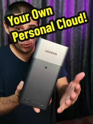 What could you do with own personal cloud? Save important pictures and videos? Massive Media library? #nas #storage #techtok #tiktokshopstockup #blackfriday 