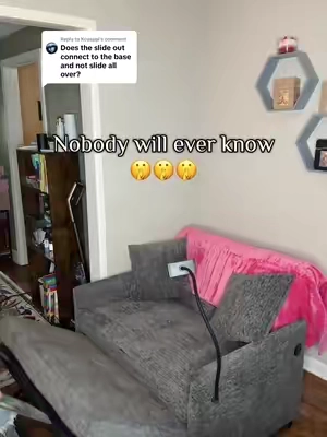 Replying to @Koyappi the Sleeper loveseat is basically a convertible sofa bed + more! #SleeperLoveseat #ConvertibleSofaBed #SmallSpaceFurniture #PullOutSofa #SmallLivingRoomIdeas @Weture Official 