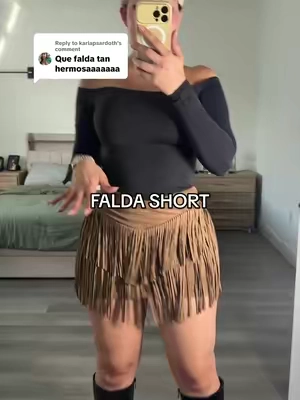 Replying to @karlapsardoth #fringeskirt #halaraskirt #miniskirt #skirt #tiktokshopstockup 