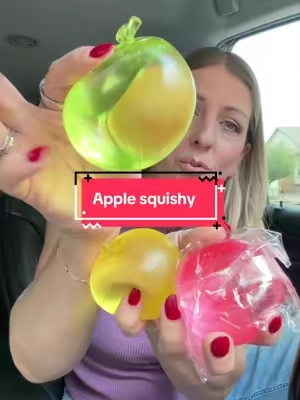 The squish 10/10 🙌 #slowrisesquishy #applesquishy #tiktokshopstockup #stockingstufferideas 
