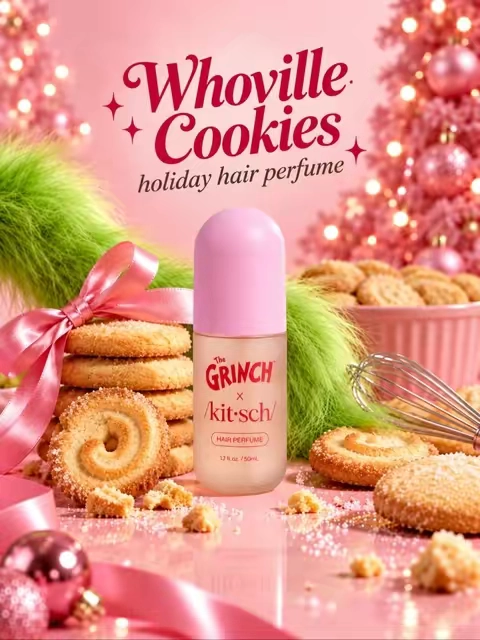 Kitsch holiday hair perfume is HERE!! And they said Merry Christmas with the price 🎄 get your Christmas shopping done early ✨ #tiktokshopstockup #tiktokshopfalldealsforyou #tiktokshopcosmetics #hairfragrance #kitschxgrinch 