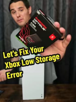 Let's Fix Your Xbox Low Storage Error so your ready for the new gta6 drop 

#xbox #upgrade #storage #gta6 #tiktokshopstockup 