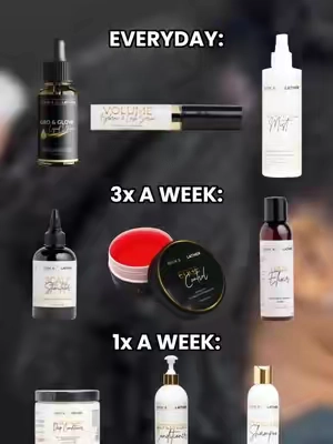 The same products you love, just on different days 🙂💛 We all know that a great routine + consistency is key to healthy, thriving hair! That’s why we love having products for every part of your routine—  from refreshing your curls throughout the week, to styling your edges on the weekend, to wash day with our Strengthen Shampoo + Replenish Conditioner on Sunday. ✨ Now we want to know about YOUR routine! 👀 Which Bask & Lather products are you using every day, 3x a week, or 1x a week? Drop your routine in the comments below! 💛  #baskandlatherco #hairtok #hairroutineforcurls #blackownedbusiness 