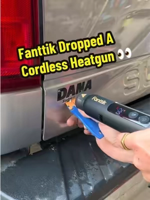 Tried the new Fanttik H3 Master on decals and heat shrink. Being able to grab it for a quick job without finding an outlet is pretty handy. @Fanttik #heatgun #cooltools #tiktokshopstockup #tiktokshopcreatorpicks  #creatorsearchinsights 