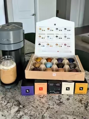 You just can’t beat that! #nespresso #nespressovertuonext #espresso #espressomachine #kitchenfinds 