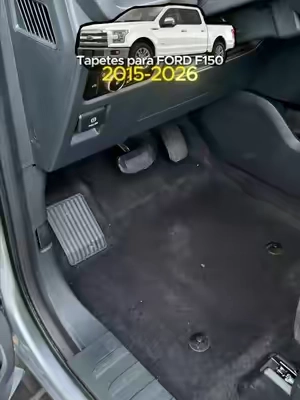 Tapetes diseñados exactamente a la medida para Ford F150 del 2015 al 2026 #ford #fordf150 #trocas #tapetes #viral 