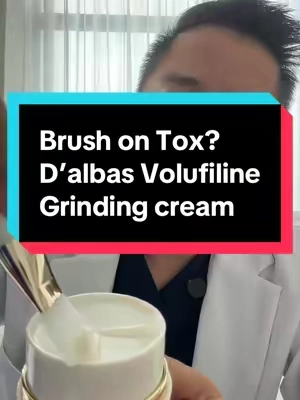 They’re calling it brush on Tox and that’s because it’s packed with so many ingredients to help your skin as we age into our 40s and 50s. Volufiline, white truffle, vitamin E, and peptides all work together to help deeply moisturize, plump, and lift. Just a quick disclaimer: While I’m a licensed pharmacist, the advice I share here is for general educational purposes only. Always check in with your own doctor or healthcare provider for personal medical advice.  #antiaging #dalba #liftingcream #saggingskin #plumpskin 