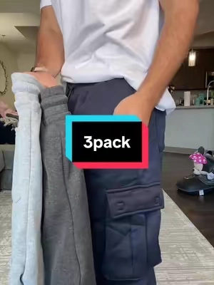 5’8 155 Size M #baggy #sweatpants #cargo #fleece #3pack