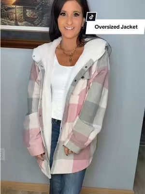 The perfect mix of cozy and cute!  #plaid #shacket #shacketstyle #falloutfits #flannel 
