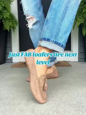 Loafers never feel like this! Soft is an understatement. @JUST FAB #loafersforwomen #comfyloafers #fallstyleinspo #casualstyle #falldealsforyou 