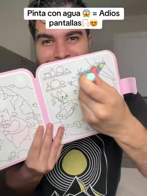 Dale a tus hijos algo que los entretenga pero al mismo tiempo estimule su creatividad 😍 estos libros magicos pintan con agua y son otra cosa🙌🏻 #libromagico #regaloparaniños #pintando #colorear 