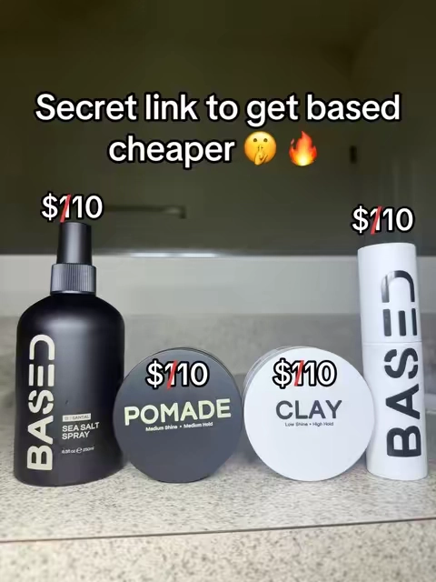 Perfect gift for guys with straight or wavy hair 🙏  @BASED #BASEDpartner #texturedhair #wavyhair #giftideasforhim 