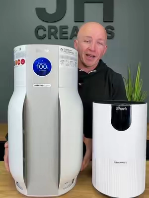 This Shark BreatheClear Air Purifier Max is a great whole home air purifier #airpurifier #sharkairpurifier #sharkbreatheclearmax 
