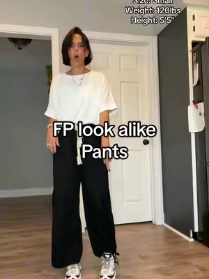 Love all the colors too🖤 #fplookalike #lookalike #cottonpants #everydaypants 