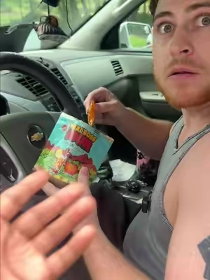 Bro looked so caught 😭 #lemonicedteapeaches #sourcandy #healthysnacks #snacks #tiktokshopstockup 