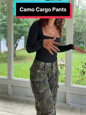 And perfect low waisted #tiktokshopcreatorpicks #tiktokshopstockup #tiktokshopfalldealsforyou #fashionnova #camopants 