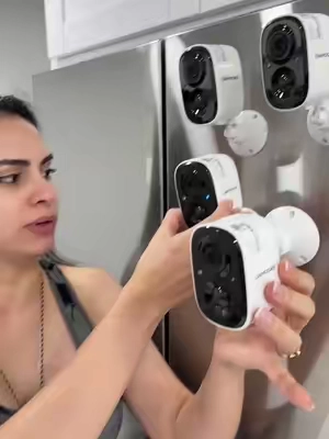 【Big Sales】CINMOORE Wireless Smart Security Camera Indoor/Outdoor/Garage Camera, 2.5K QHD, Rechargeable Magnetic Installation, Color Night Vision, Free Local AI Motion/Person Detection Spotlight & Siren, 2-Way Audio Speaker, cameras for home, Connection,#camera #security 