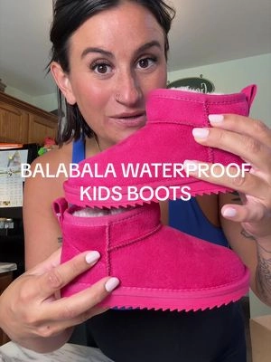 Cozy waterproof winter boots that keep little feet warm and dry all season. @balabala.kids #winterboots #toddlerboots #bootsforkids #balabala #waterproofboots 