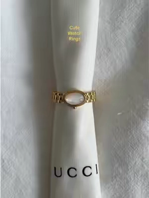 obsessed ✨ #statementring #statementjewelry #watchbandring #enroutejewelry #goldjewelry 