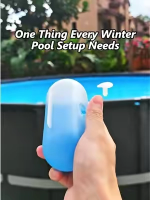 Closing the pool doesn’t have to be complicated. Just drop the capsules in before the cover goes on and you’re one step closer to an easier spring opening. Simple now, less hassle later. #poolhacker #poolclosing #poolwinterizing #poolmaintenance #sohochic 