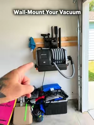 This one works so good I’ll never have another shop vac again. @Giraffe Tools #WallMountedVacuum #WetDryVacuum #HomeCleaning #CleaningTools #TikTokShopFind