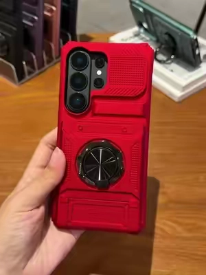 Suitable for Samsung Galaxy S26/S25/ S24/S23/ S22S21UltraPlus, wallet case with card holder (store2cards) + 360° rotating ring holder heavydutyservicewallet#samsungcase #tiktokshopstockup #fyp 