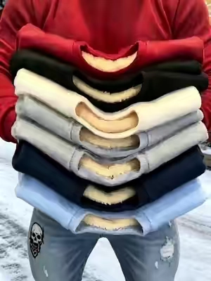 Men’s Fleece-Lined Thermal Shirt  l  Warm Without Bulky#mensthermalshirt #WinterBaseLayer#FleeceShirt#BaseLayerMen 