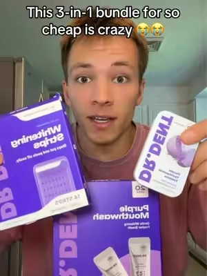 DR. DENT PURPLE ROUTINE FLASH SALE ‼️ #drdent #drdentteethwhitening #whiteningstrips #purplemouthwash #toothpastetablets 
