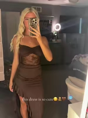 under $20 dress✨🤎 #womenclothing #womensfashion #dresses #cutedress #goingoutoutfit 