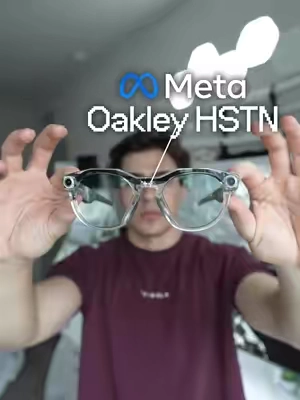 Meta Oakley hstn glasses on TikTok #meta #oakley #hstn #glasses #metaoakley 