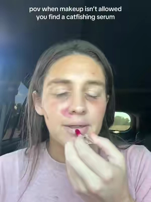 Makeup is overrated now that this insane Tarte color correcting tinted serum exists @tarte cosmetics #tartecctintedserum #tarte #tintedserum #colorcorrection  