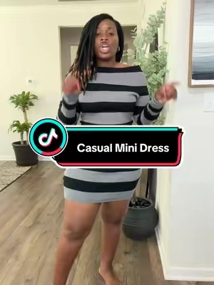 This dress with some fishnets and chunky boots?! 😮‍💨🔥 #tiktokshopstockup #falldealsforyou #falldress #sweaterdress #falloutfits 
