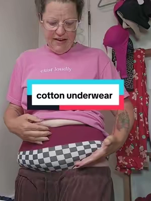Replying to @katrinafindsit I normally wear a 8 in pants and these are a medium and they fit perfectly 👌  #underwear #cottonunderwear #plussizeunderwear #apronbellystyle #underwearforwomen 