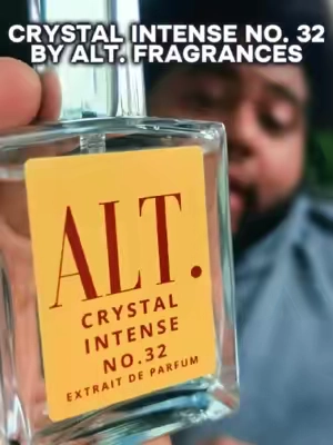 ALT Crystal Intense No. 32 gives you that rich, sweet, luxurious fragrance profile with a bolder extrait-style feel. If you love this type of scent but not the designer-level cost, this one is worth checking out. - #ALTFragrances #CrystalIntense32 #ExtraitFragrance #FragranceTok #MackMotivates 